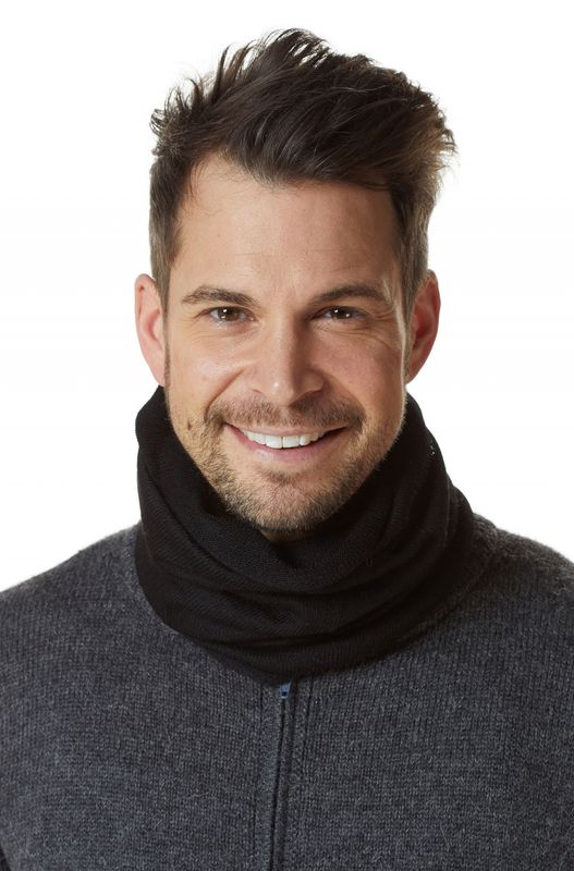 Alpakka buff, Berg-Loop, Sort