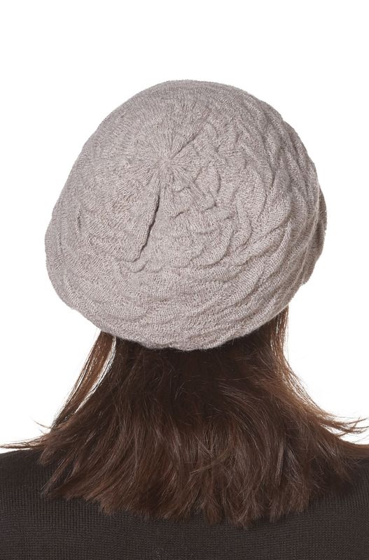 Alpakka lue, BIESEN Beret, sand