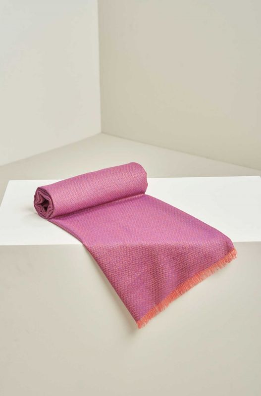 Alpakka skjerf, SOY, Kirsebær-rød