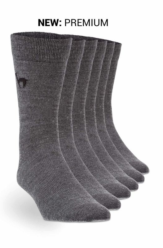 Alpakka sokker, Business Premium,  Grå