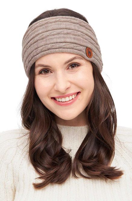 Main Image Alpaca Headband, Suave - Sand