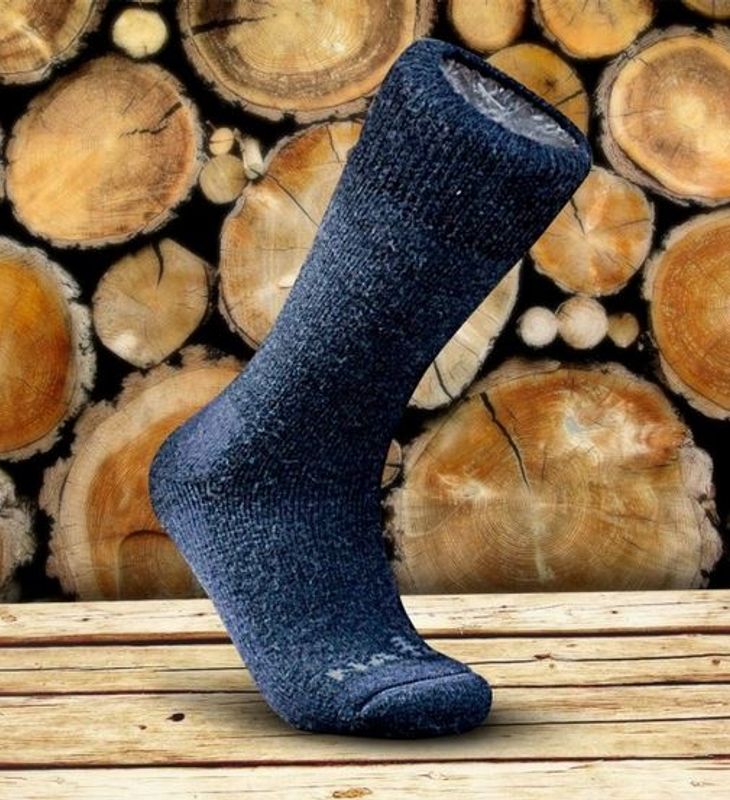 Hverdagssokken, alpakka sokk, koksgrå