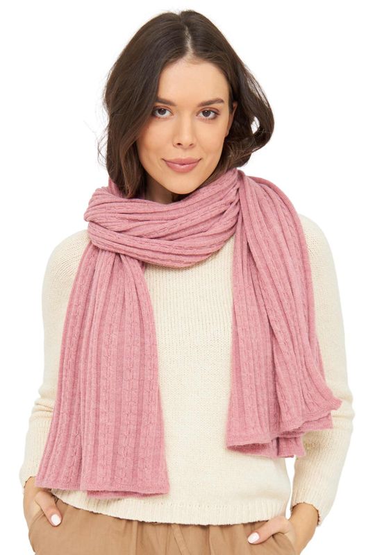 Alpakka skjerf / reiseteppe, Suave - Rosa