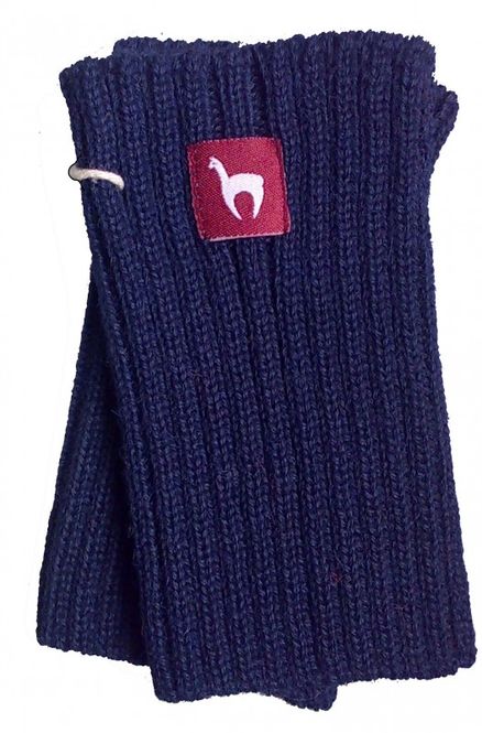 Hovedbilde Alpakka pulsvarmer, RIPP - Dark-navy