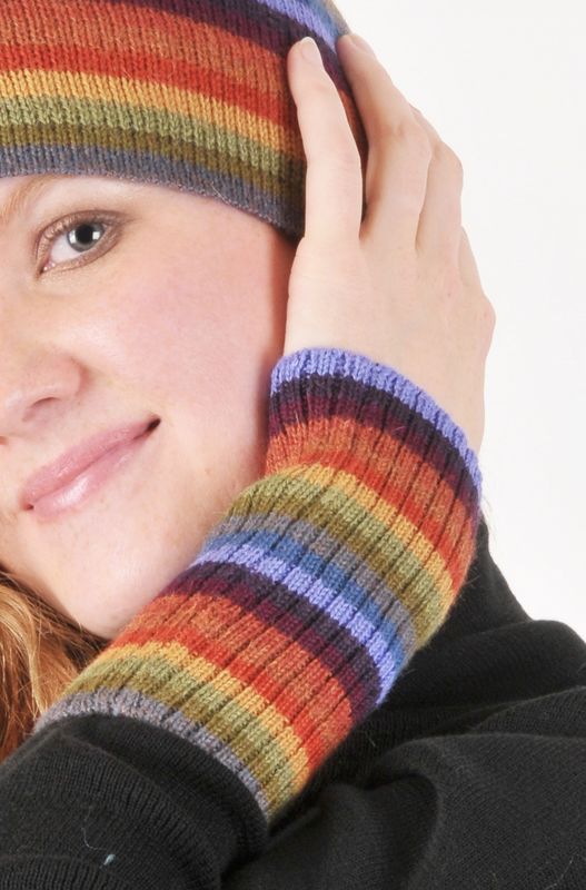 Alpakka pulsvarmer, ARCO IRIS